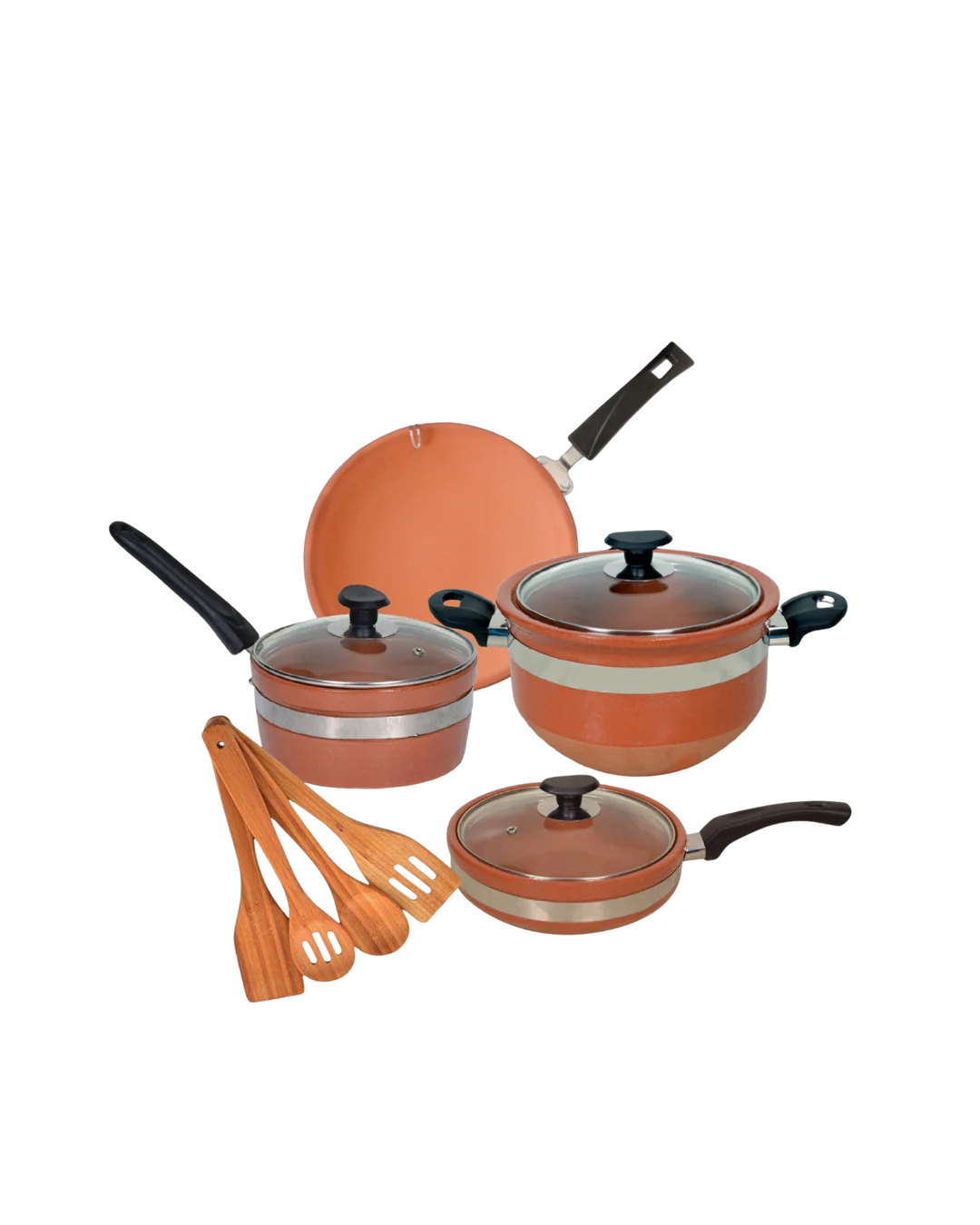 Bronze Cooking Set